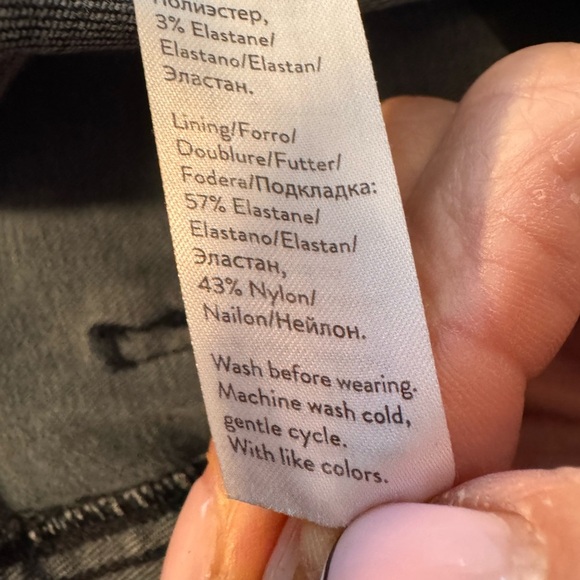 SPANX Black Distressed Jeggings - Picture 6 of 9